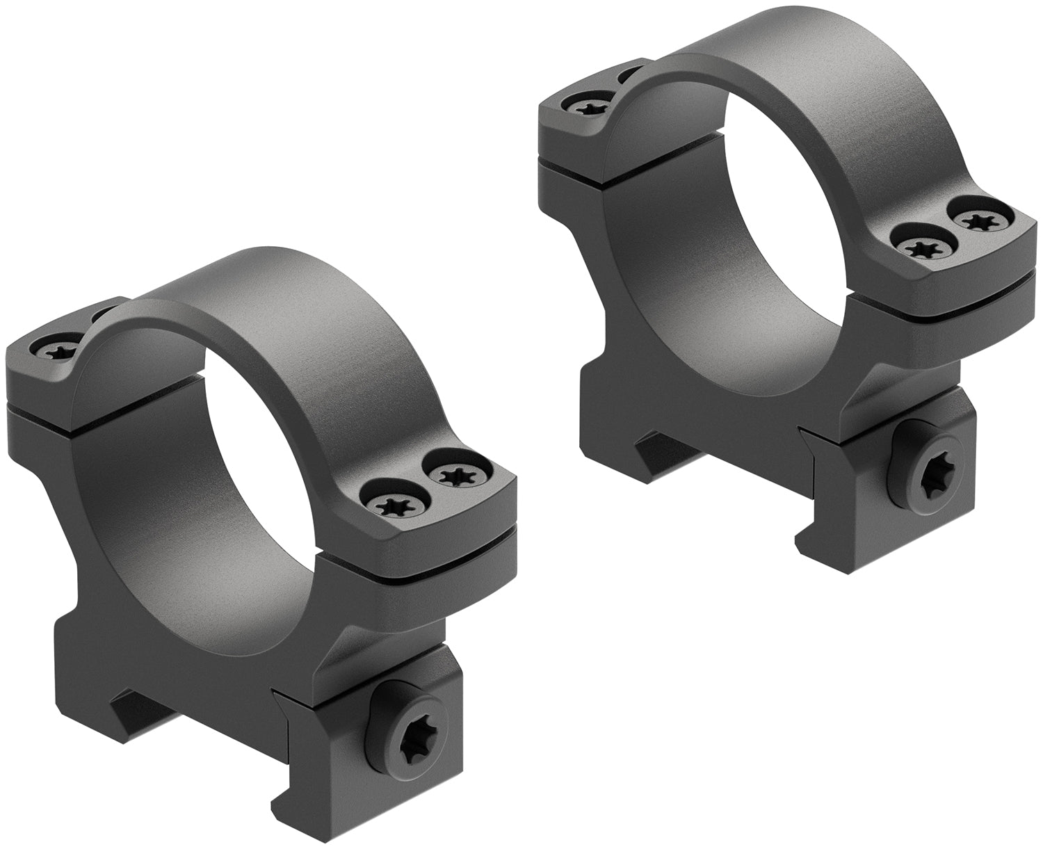 Leupold BackCountry Cross-Slot 30mm Low Scope Rings Matte Black 175119