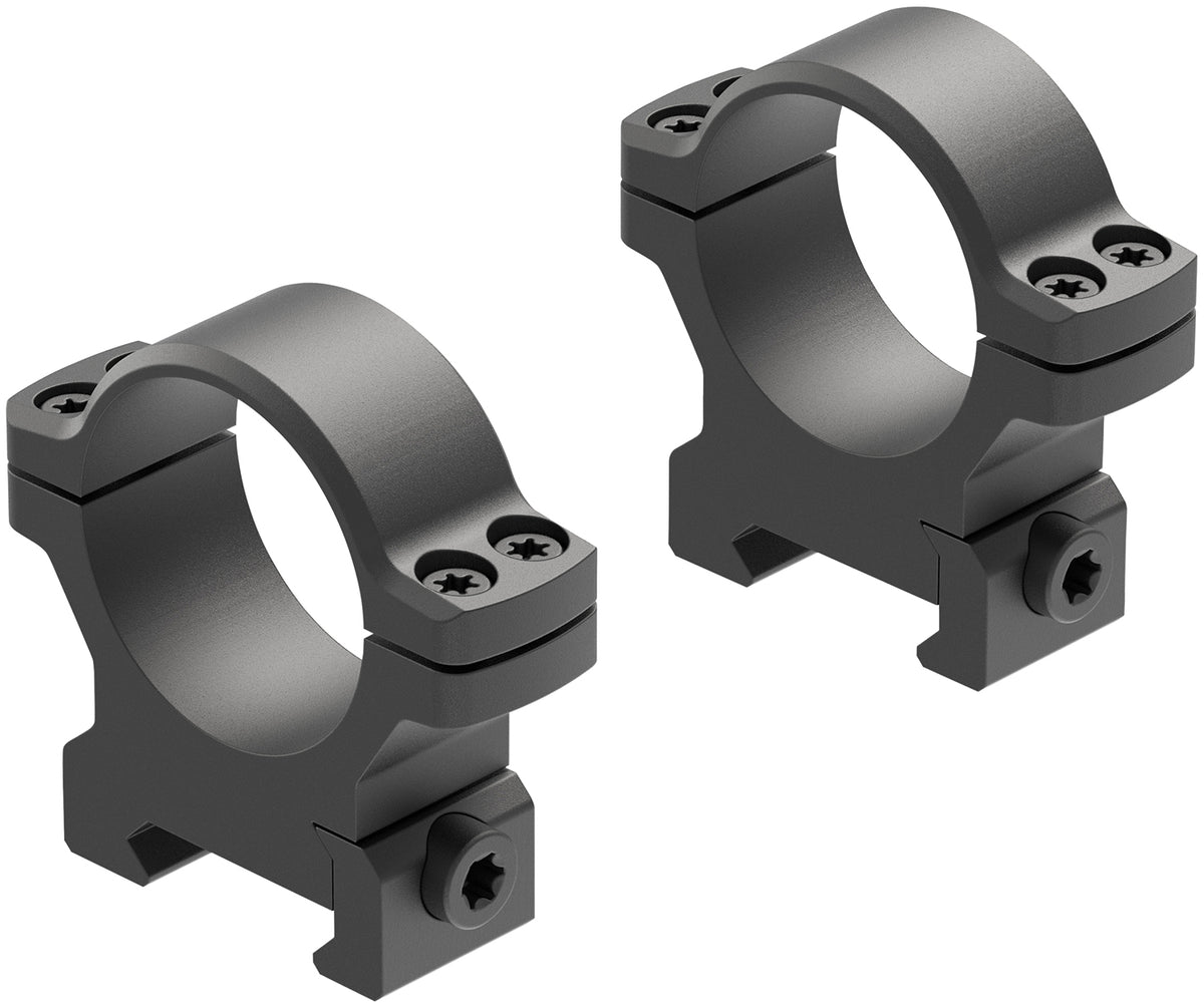 Leupold BackCountry Cross-Slot 30mm Medium Scope Rings Matte Black 175120