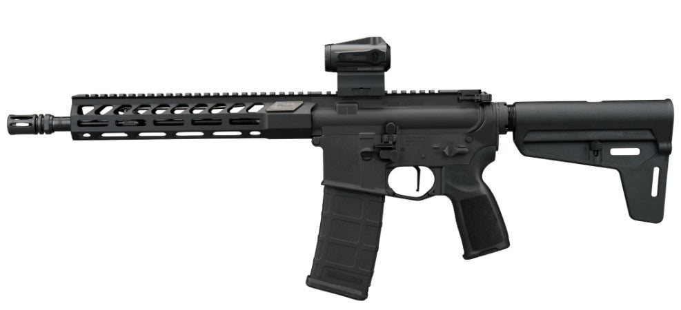 Sig Sauer M400 Forge 5.56 NATO Pistol, 30+1 Capacity, 11.5" Barrel, Arm Brace, Includes Red Dot Optic