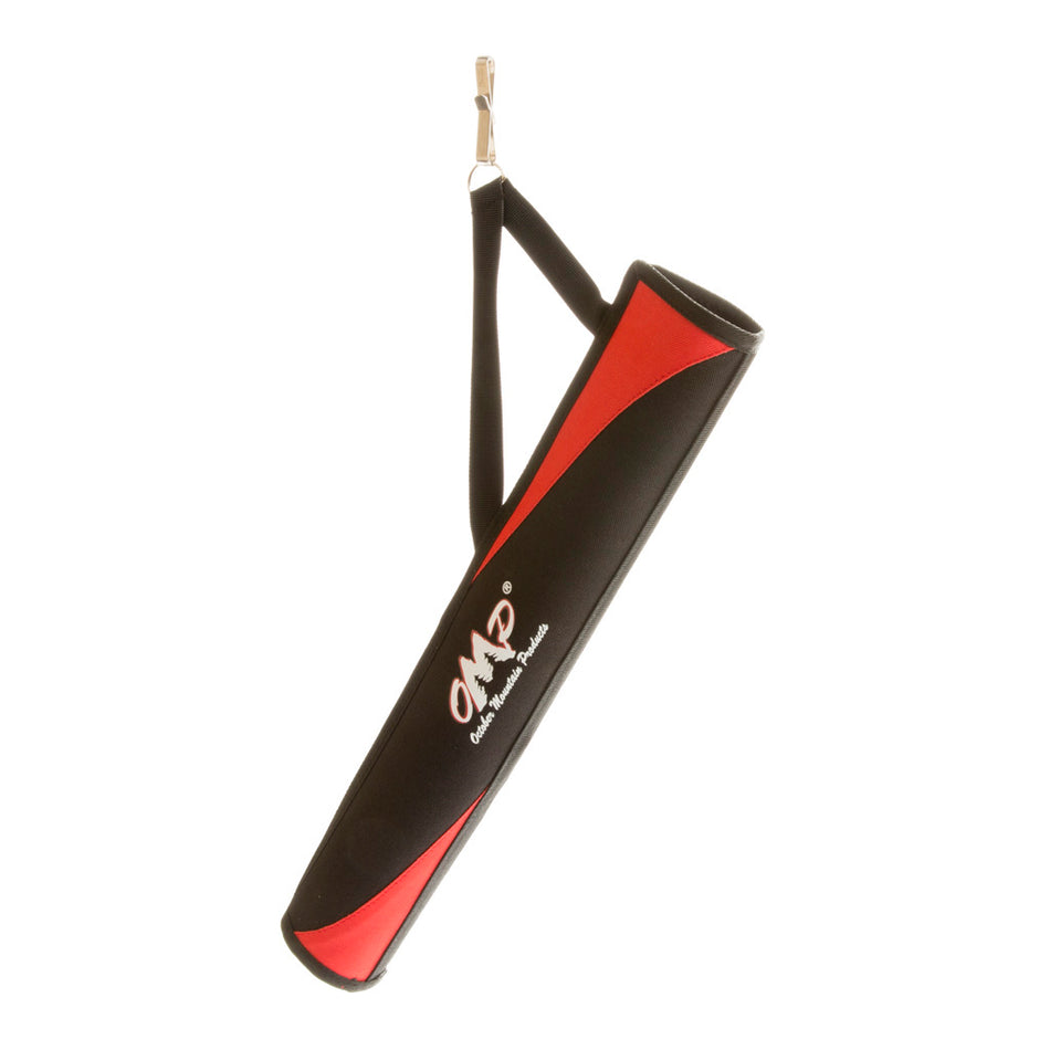 October Mountain No-Spill Hip Quiver Red Reversible RH/LH
