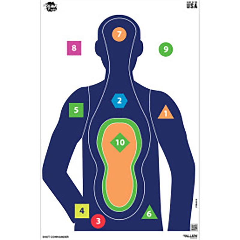 EZ Aim Fun Tough Crowd Paper Target 23x35, 3-Pack by Allen