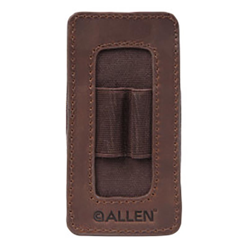 Allen 8515 Castle Rock Leather Forend Ammo Carrier Brown