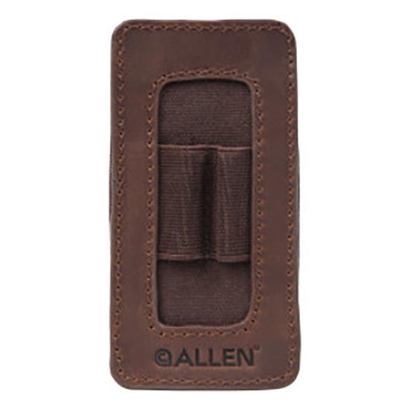 Allen 8515 Castle Rock Leather Forend Ammo Carrier Brown