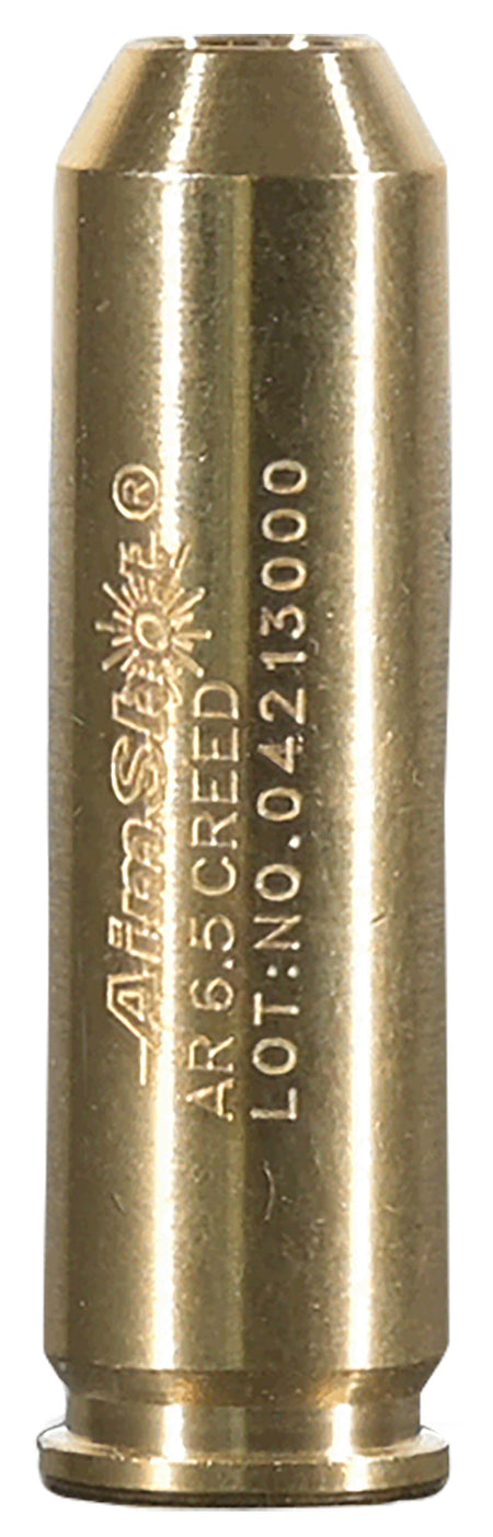 AimShot AR65CREED Bore Sight Arbor 6.5 Creedmoor Brass