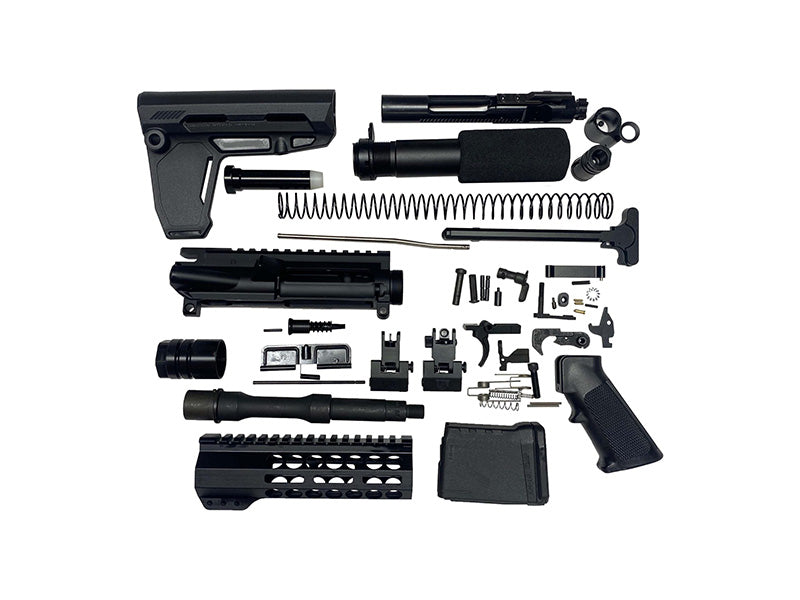 Bowden Tactical 7" HG AR Pistol Build Kit 7.5" Barrel Black