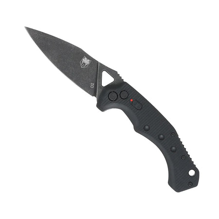 CobraTec Ryker 3.75" Black G-10 Handle Automatic Folding Knife