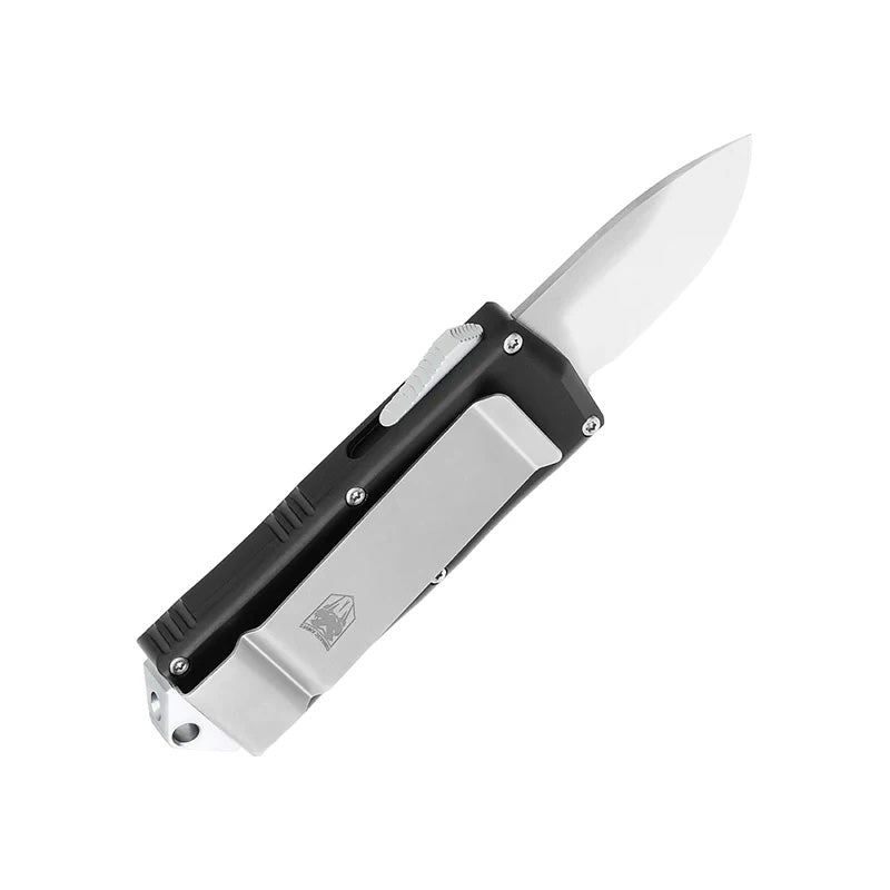 CobraTec Black Money Clip OTF 1.75" Dagger D2 Steel Knife