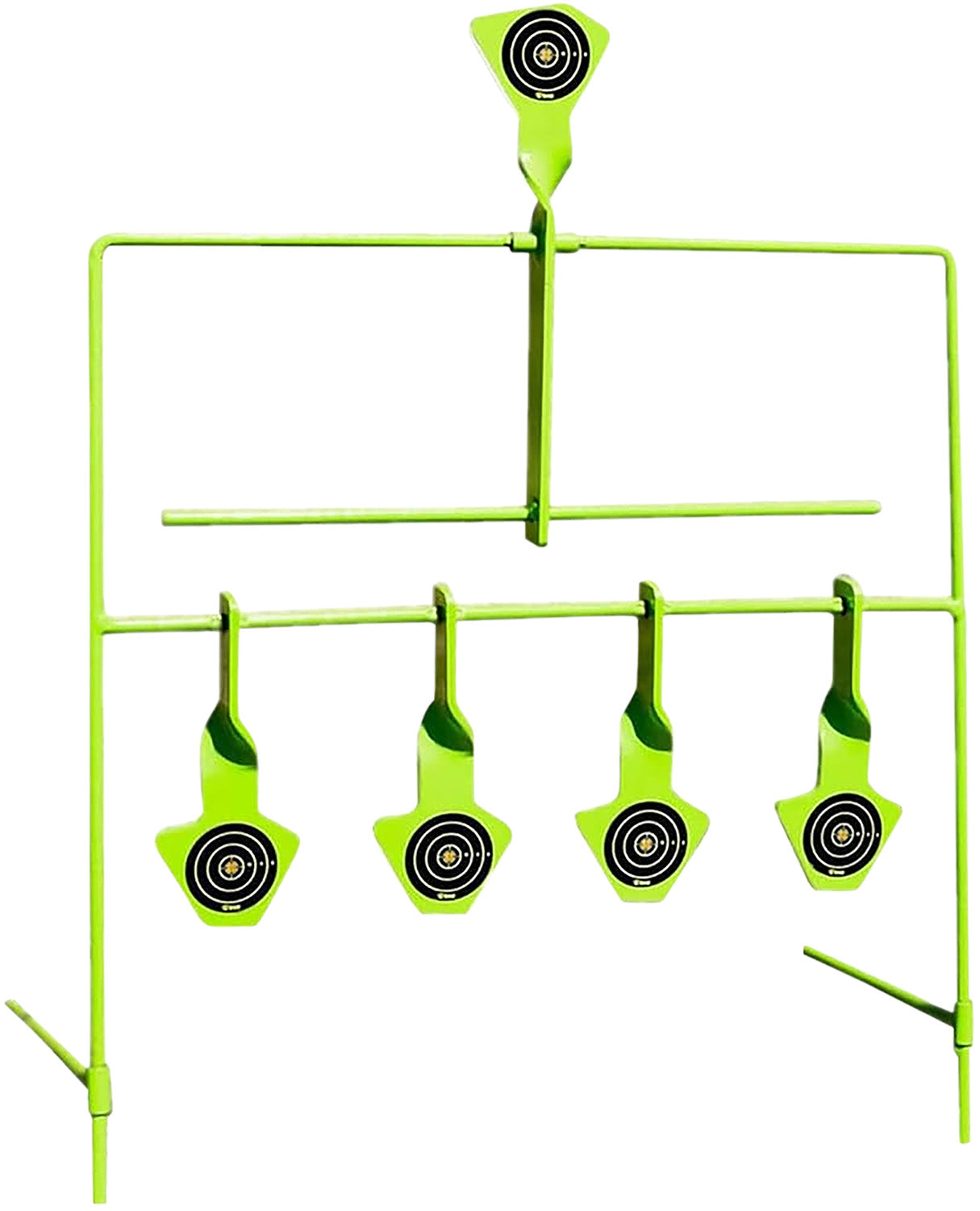 SME SMEST22RES Rimfire Reactive Resetting Target System Pistol/Rifle Black/Green Steel