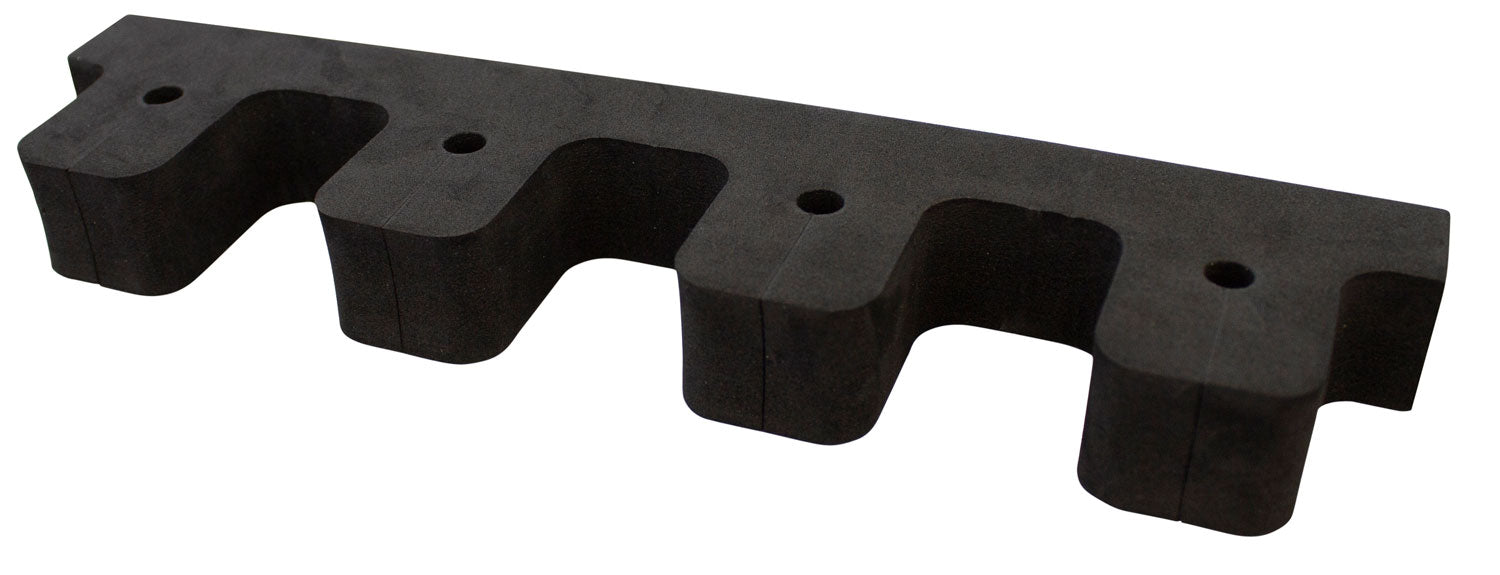 SME SMEMGR Magnetic Foam Gun Rest, Black, Attaches to Metal Surfaces, Holds Guns or Fishing Poles