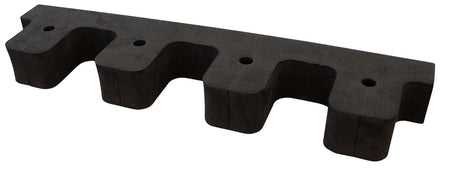 SME SMEMGR Magnetic Foam Gun Rest, Black, Attaches to Metal Surfaces, Holds Guns or Fishing Poles