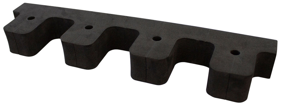 SME SMEMGR Magnetic Foam Gun Rest, Black, Attaches to Metal Surfaces, Holds Guns or Fishing Poles