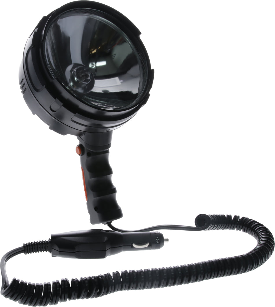 Cyclops Seeker Pro 1500W Halogen Spotlight ABS Polymer 12V DC Plug Adapter 500 Meter Beam Red Lens