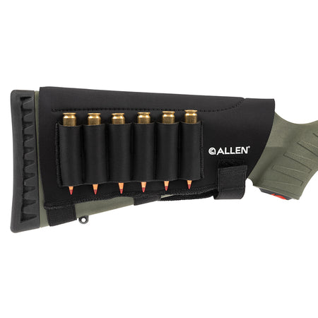 Allen Mesa Black Neoprene Buttstock 6-Round Shell Holder