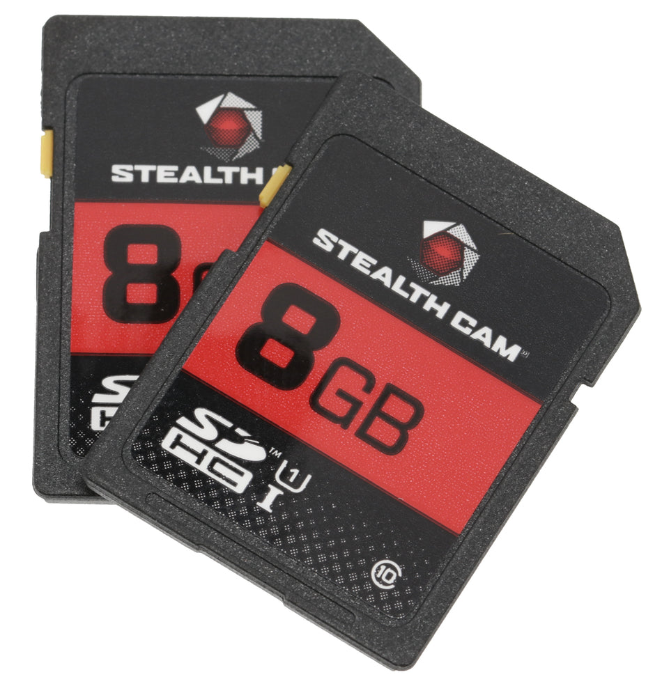 Stealth Cam STC2SD8GB 8GB SD Card 2 Per Pack