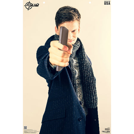 EZ Aim Photo Real Male No Threat Target 23x35, 50-Pack by Allen