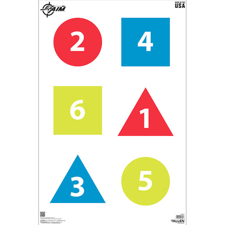 EZ Aim Command Target 23x35, 50-Pack by Allen Company