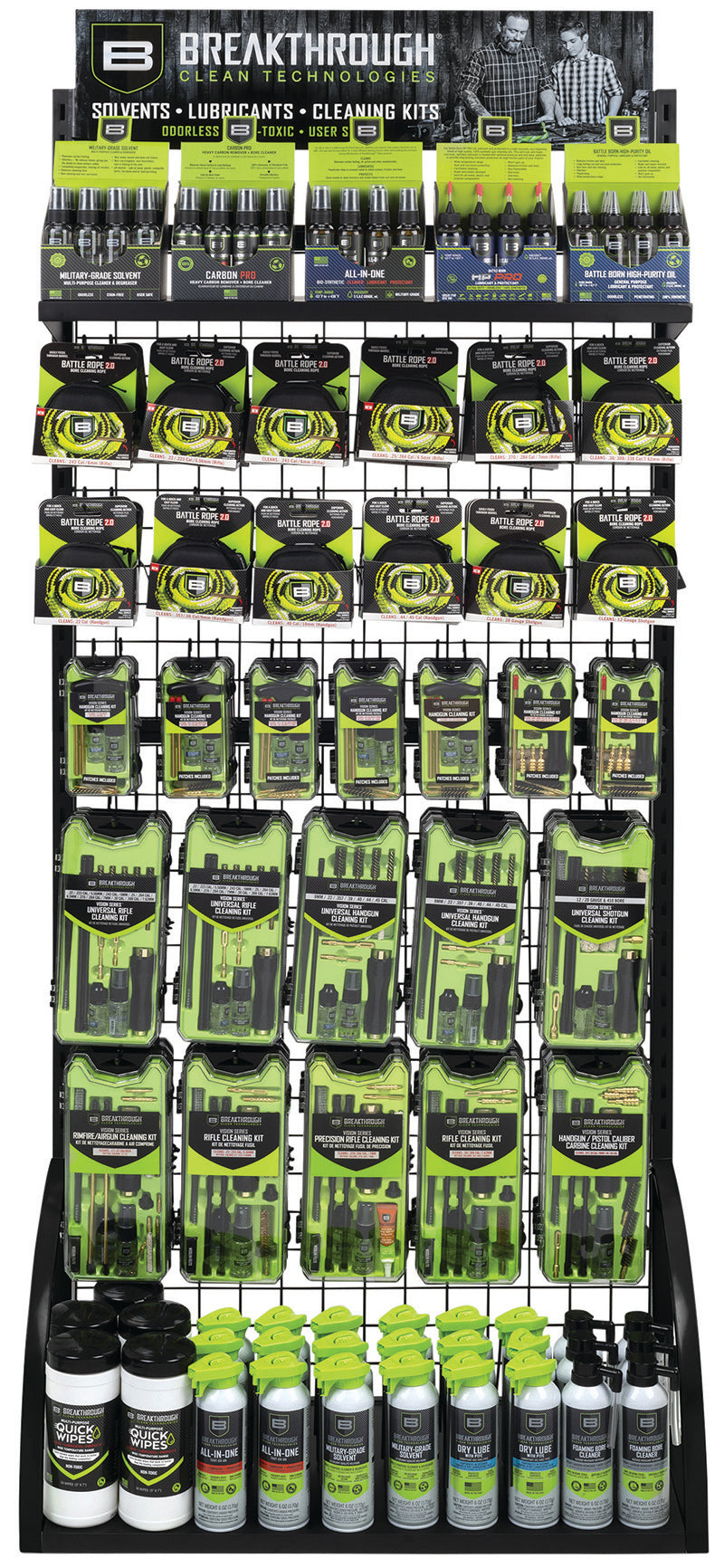 Breakthrough Clean BCT Master Display Kit, 232-Piece Freestanding