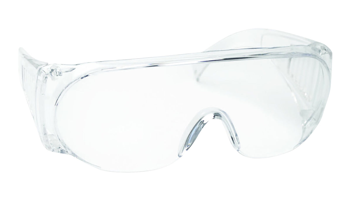 Walker's Full Coverage Adult Safety Glasses Clear Lens Polycarbonate Clear Frame GWPFCSGLCLR