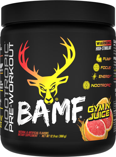 BUCKED UP PRE-WORKOUT BAMF GYM N' JUICE 30 SERVINGS