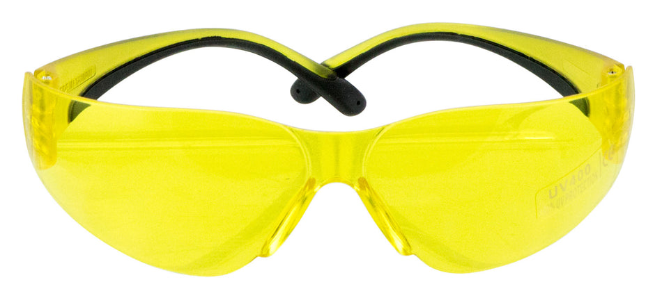 Walker's GWPYWSGYL Clearview Youth Shooting Glasses, Yellow Lens, Yellow Polycarbonate Frame