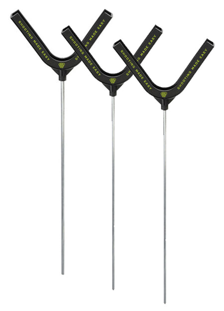 SME SMECTH Polymer Clay Target Holder Black Standing 3 Pack