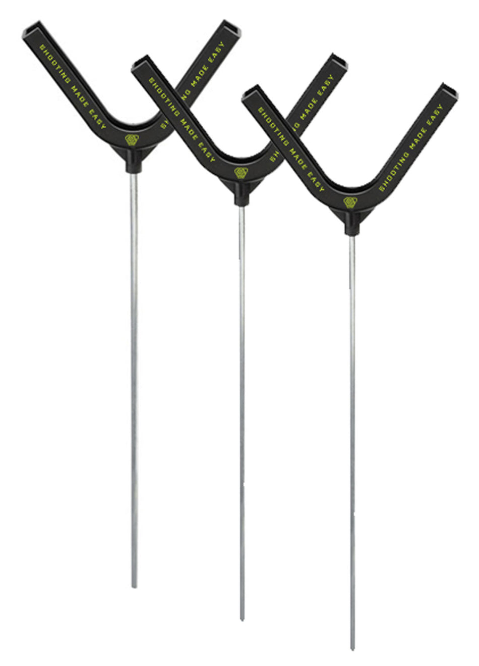 SME SMECTH Polymer Clay Target Holder Black Standing 3 Pack