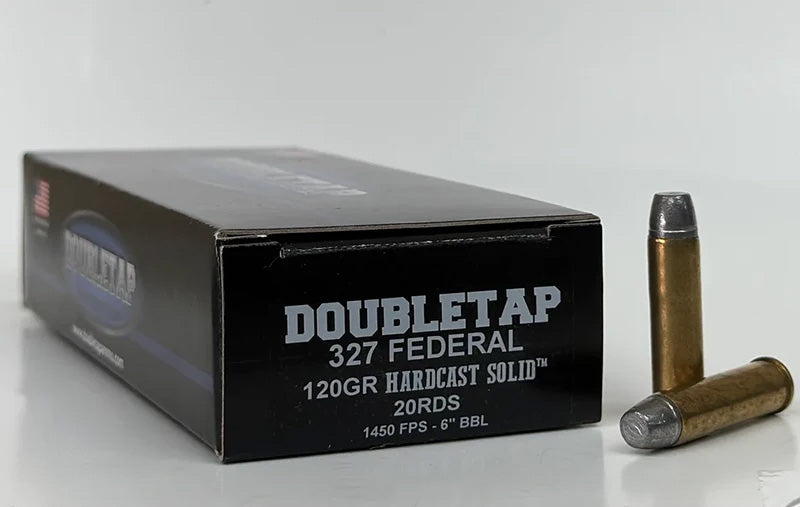 DoubleTap .327 Federal Mag Handgun Ammo  Hard Cast Solid Solid 120 grain 