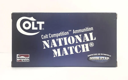 DoubleTap .38 Special Handgun Ammo Colt National Match FMJ FP FMJ 125 grain 
