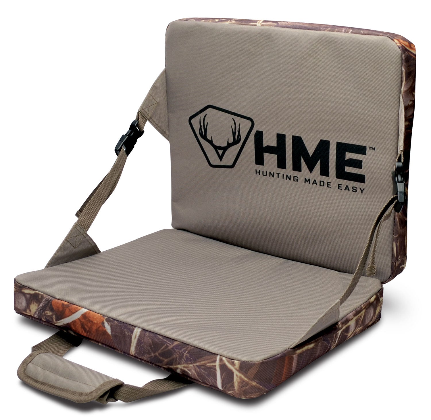 HME FLDSC Camo Foam Folding Seat Cushion for Hunting