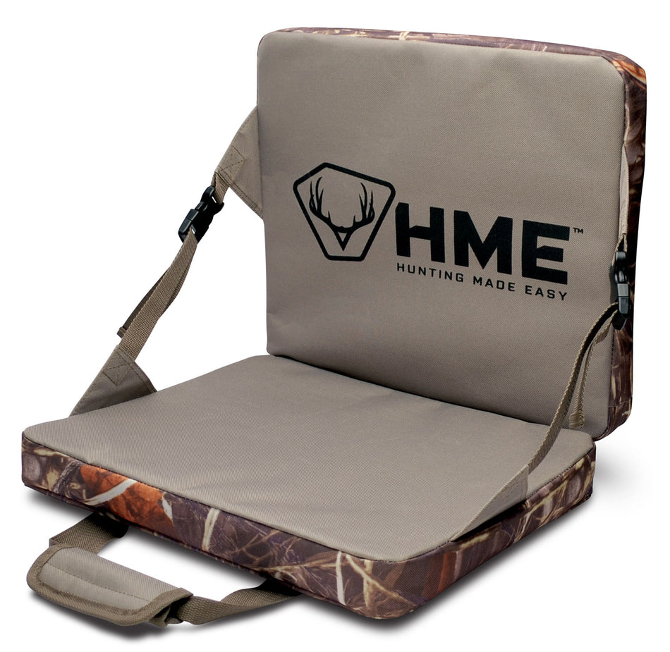 HME FLDSC Camo Foam Folding Seat Cushion for Hunting