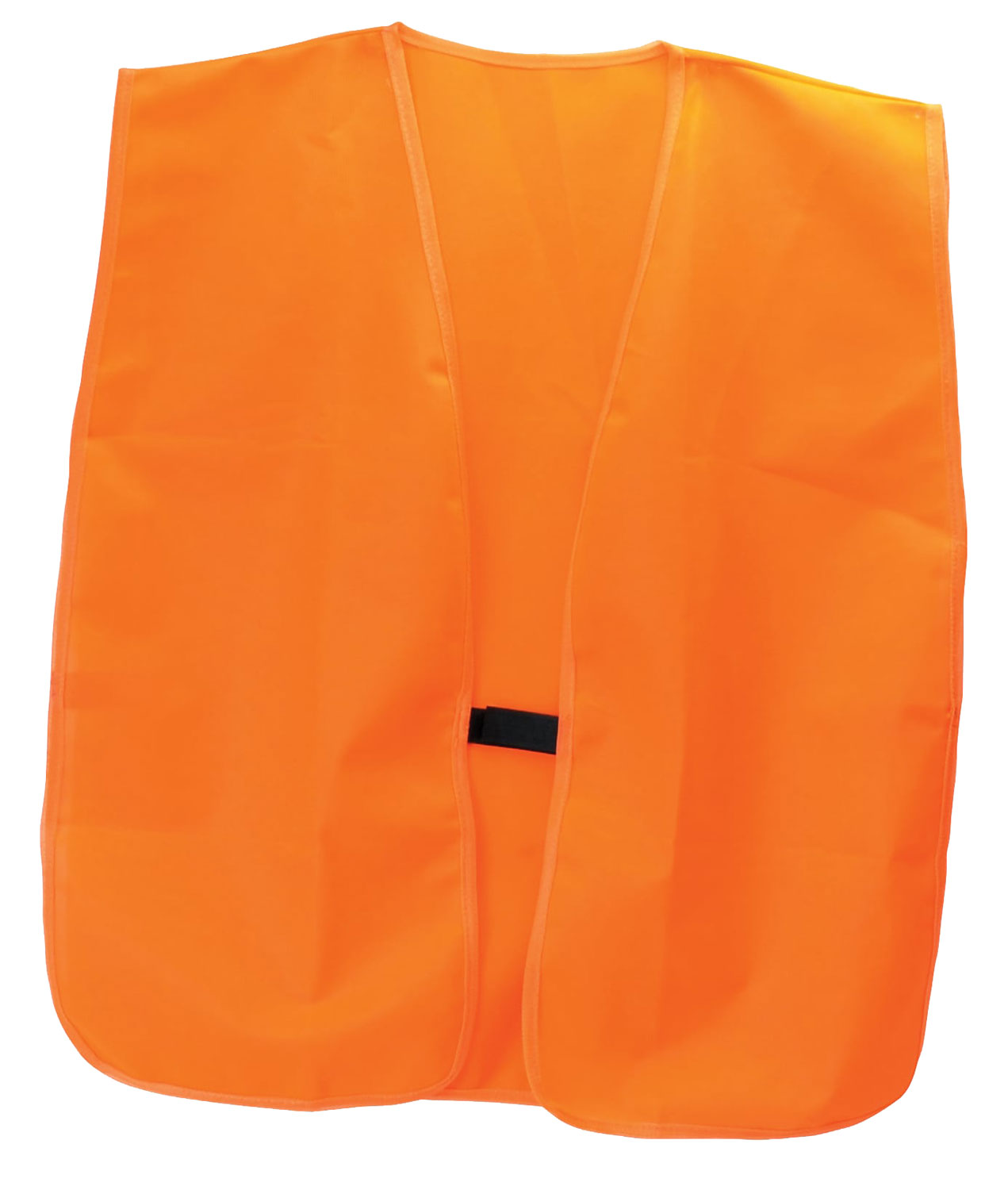 HME Safety Vest OSFA Blaze Orange Polyester Open Sides Machine Washable