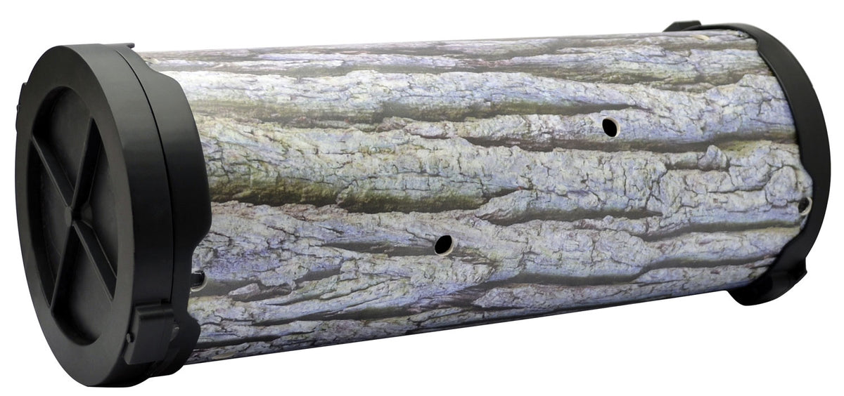 American Hunter Swine Log AHSWNLOG 30 lb Capacity Modular Feeder Gray