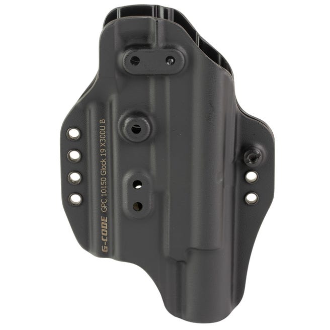 G-Code Tactical Prime Holster Glock 19 19X 45 Gen3-5 X300u B Light Black