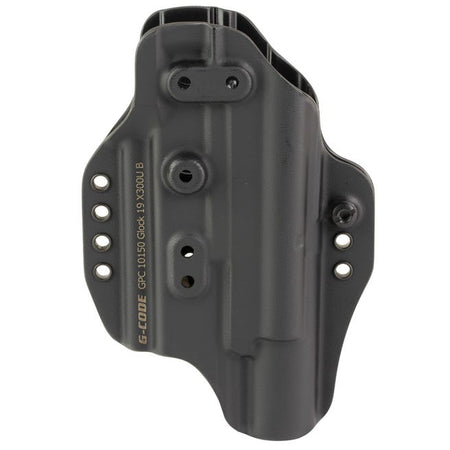 G-Code Tactical Prime Holster Glock 19 19X 45 Gen3-5 X300u B Light Black
