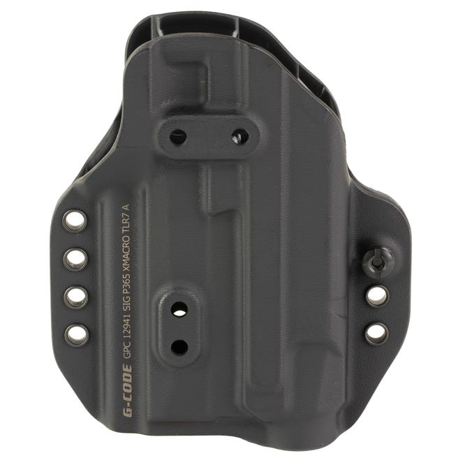G-Code Tactical Prime Holster Fits Sig P365 Xmacro w/TLR7 A Black
