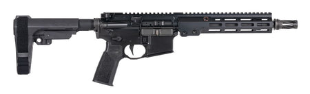 Geissele Automatics 08562B Super Duty MOD1 5.56 NATO No Magazine 10.30" Threaded Barrel Black Cerakote Aluminum Receiver w/Picatinny Rail, M-LOK Handguard, Black Polymer SB Tactical SBA3 Brace, Mil-Sp
