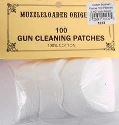 M-Loader Original Cotton Cleaning Patches 45-58 Caliber 100PK
