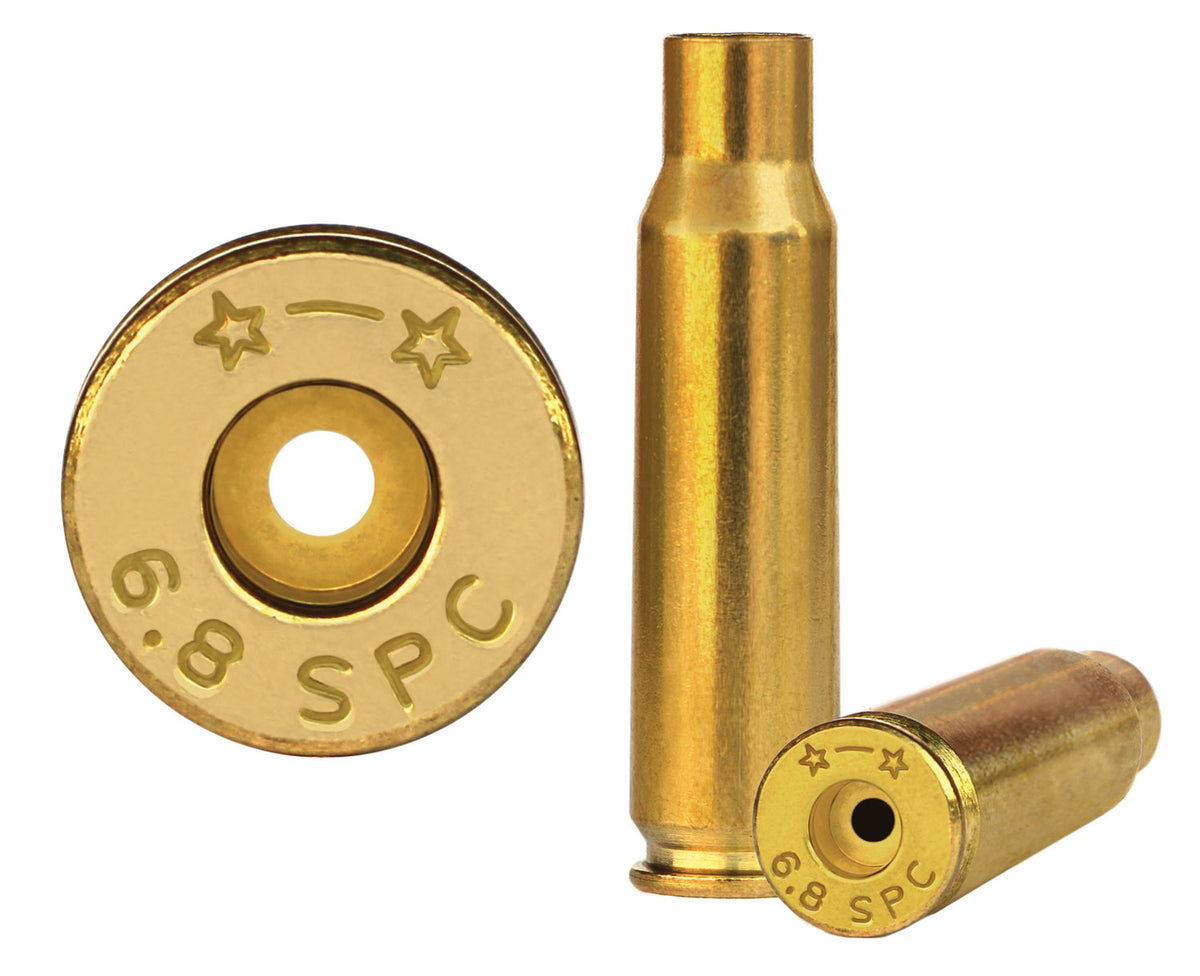 Starline 6.8mm Rem SPC Unprimed Brass Rifle Cases 50 Per Bag