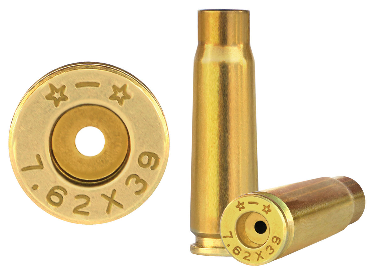 Starline 7.62x39mm Unprimed Brass Rifle Cases 50 Per Bag