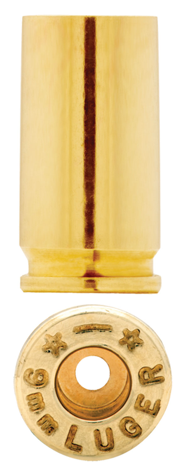 Starline 9mm Luger Unprimed Brass Handgun Cases 100 Per Bag