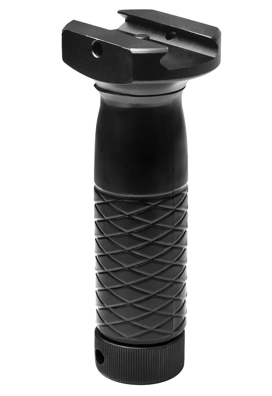 NcStar AARH Picatinny Vertical Grip AR-15 Rubber Overmold Black Aluminum