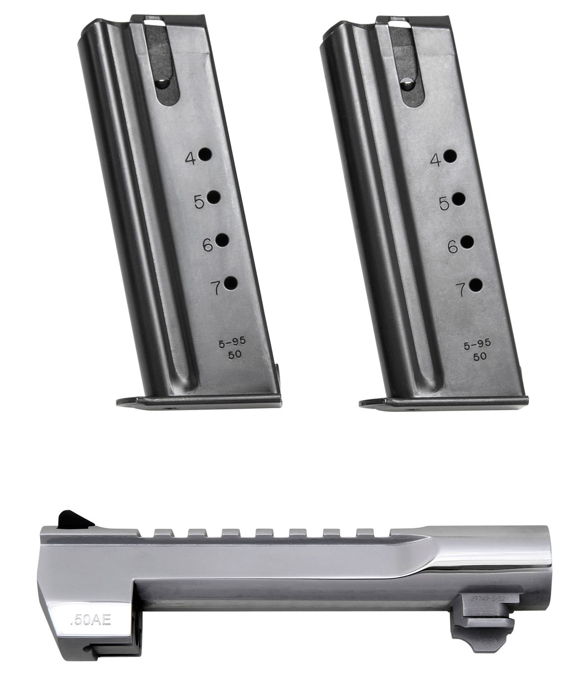 Magnum Research Desert Eagle Mark XIX .50 AE Replacement Barrel Kit 6" Chrome Steel BMCP506PC