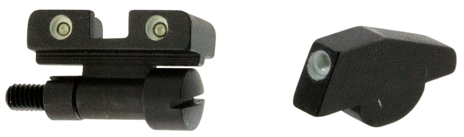 Meprolight USA 227713101 Tru-Dot Tritium Adjustable Sight Set S&W K/L/N Frame Black
