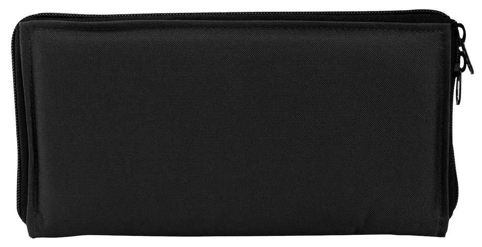 NcStar VISM CV2904B Pistol Case Range Bag Insert Black PVC with Thick Padding & Double Zipper