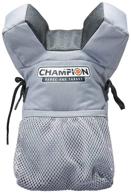 Champion Targets Rail Rider Shooting Rest Front Bag Gray/Black 40895