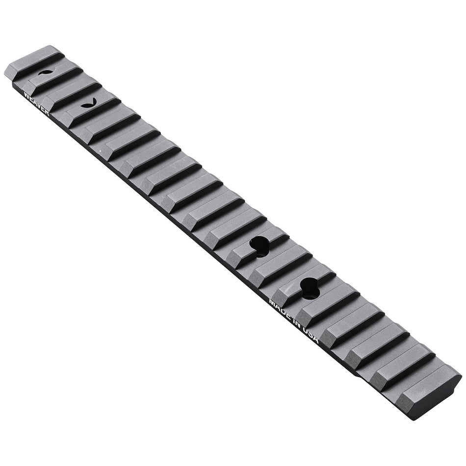 Weaver Mounts 99470 Tikka T3x Long Action Extended Multi-Slot Picatinny Base Black Anodized