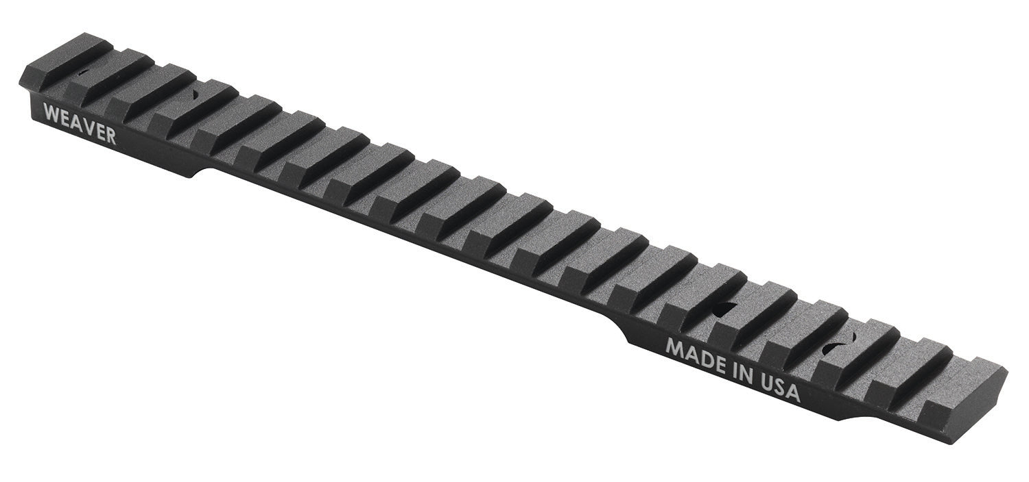 Weaver Mounts 99472 Browning AB3 Long Action Extended Multi-Slot Base Black Anodized Aluminum