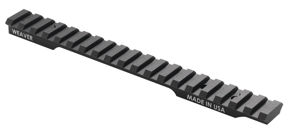 Weaver Mounts 99472 Browning AB3 Long Action Extended Multi-Slot Base Black Anodized Aluminum