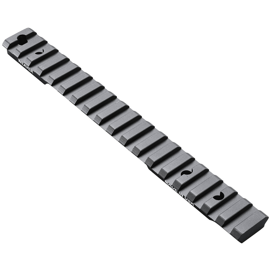 Weaver Mounts 99474 Mossberg Patriot Long Action Extended Multi-Slot Picatinny Base Black