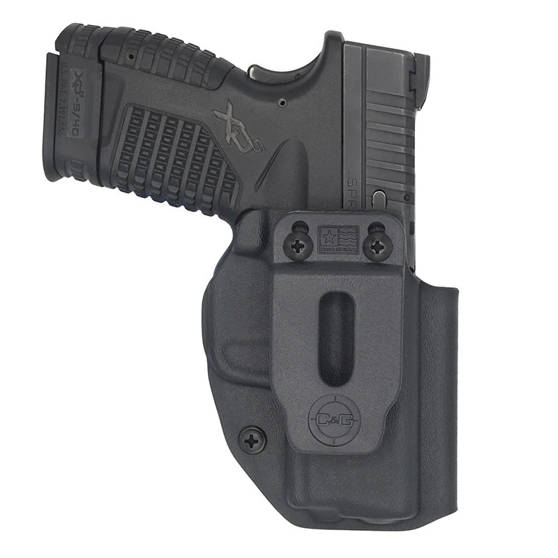 C&G Covert IWB Kydex Black Holster Springfield XDS MOD.2 3.3" RH